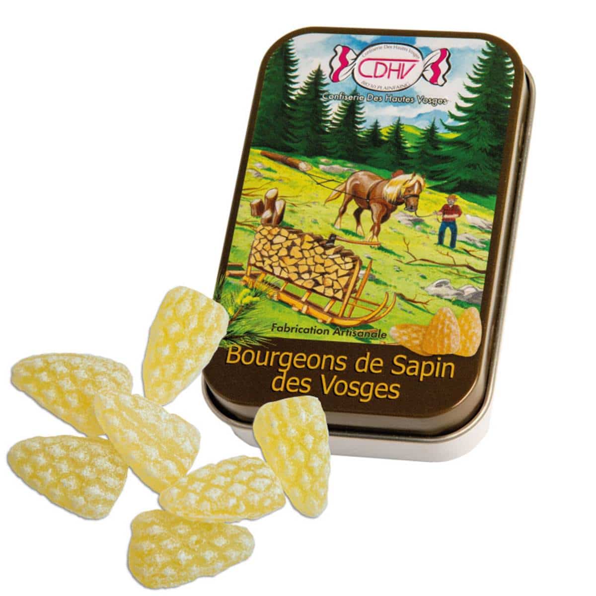 Bonbons des Vosges Artisanale Cerise Au Brin de Paille